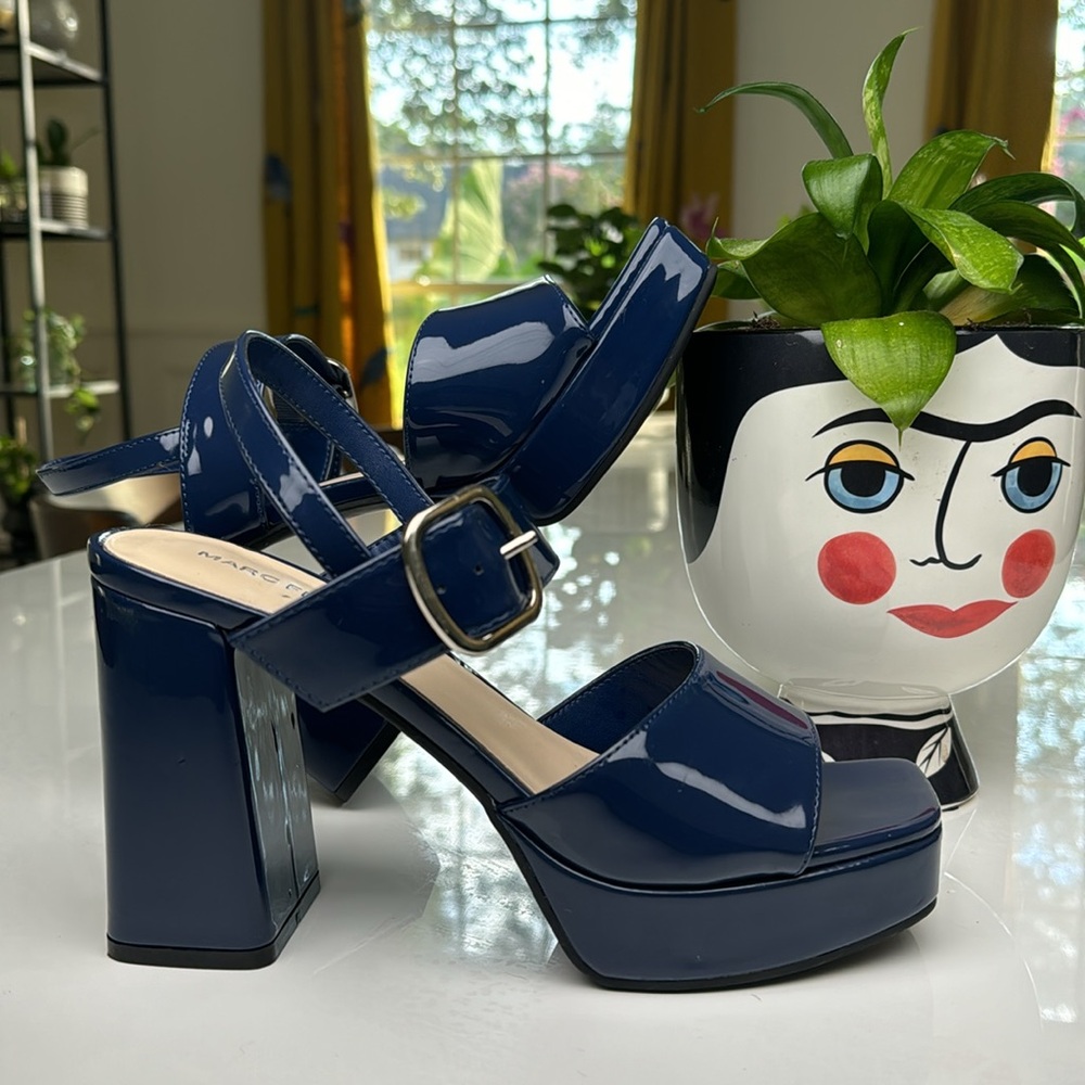 Marc Fisher Women's Graduate Heeled‎ Sandal, Size 8.5 - Picture 3 of 6